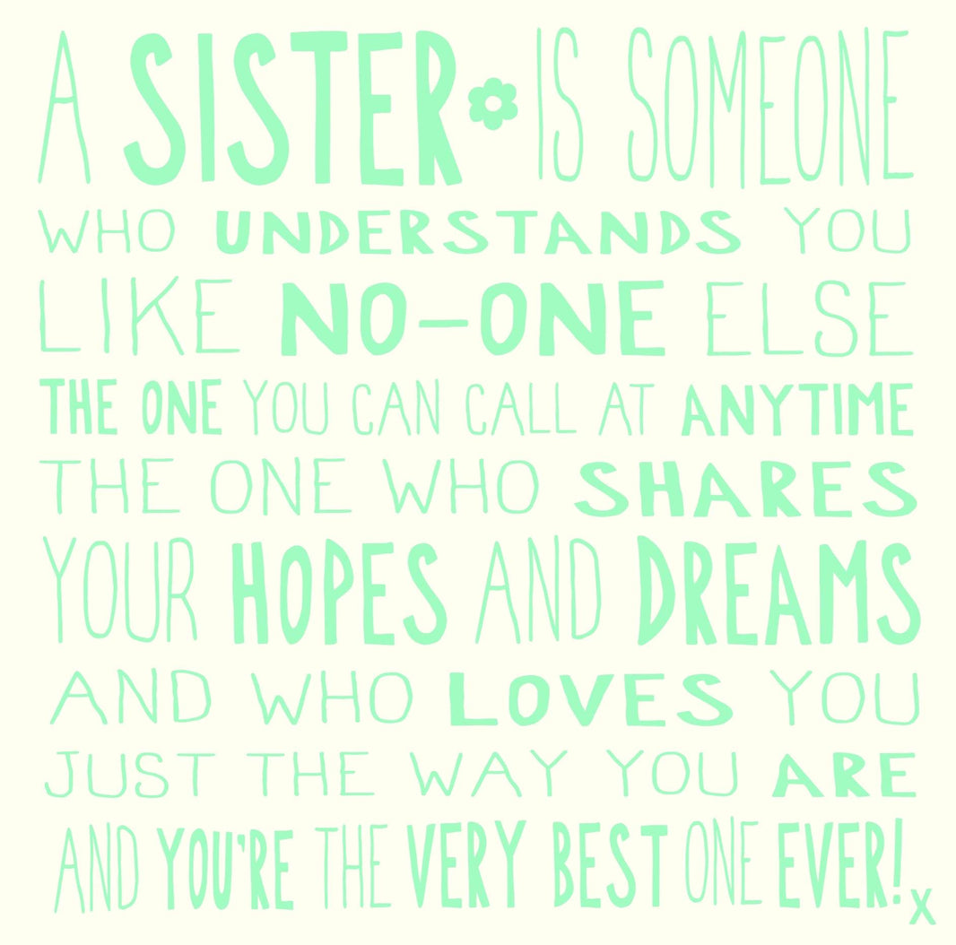 Ella Bella Rose Sister Birthday Card - House of Cards