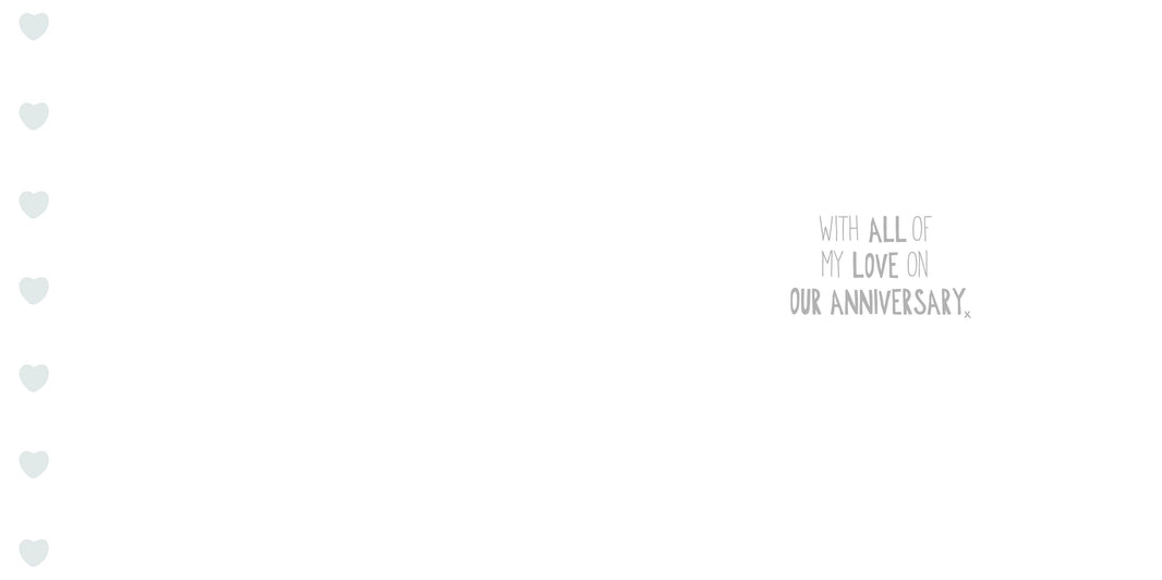 Ella Bella Rose Our Anniversary Card - House of Cards