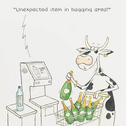 Unexpected Item Birthday Card - House of Cards