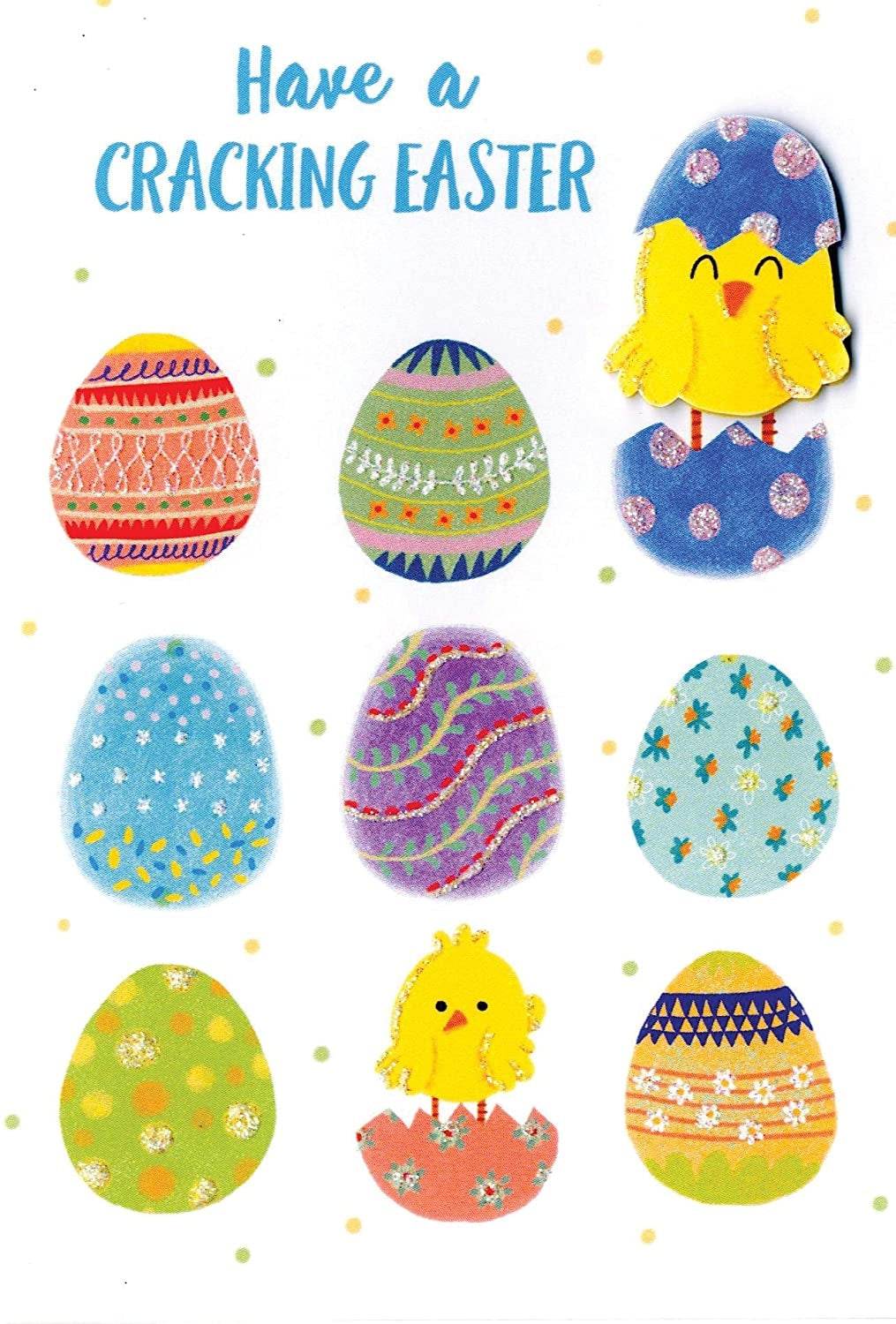 Cracking Easter Card - House of Cards