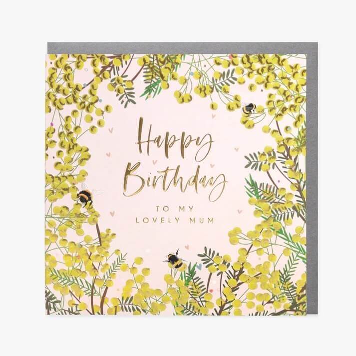 Lovely Mum Bees Birthday Card - House of Cards