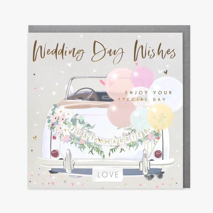 Wedding Day Wishes Card - House of Cards