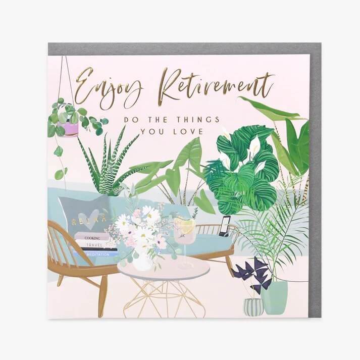 Enjoy Retirement Card - House of Cards