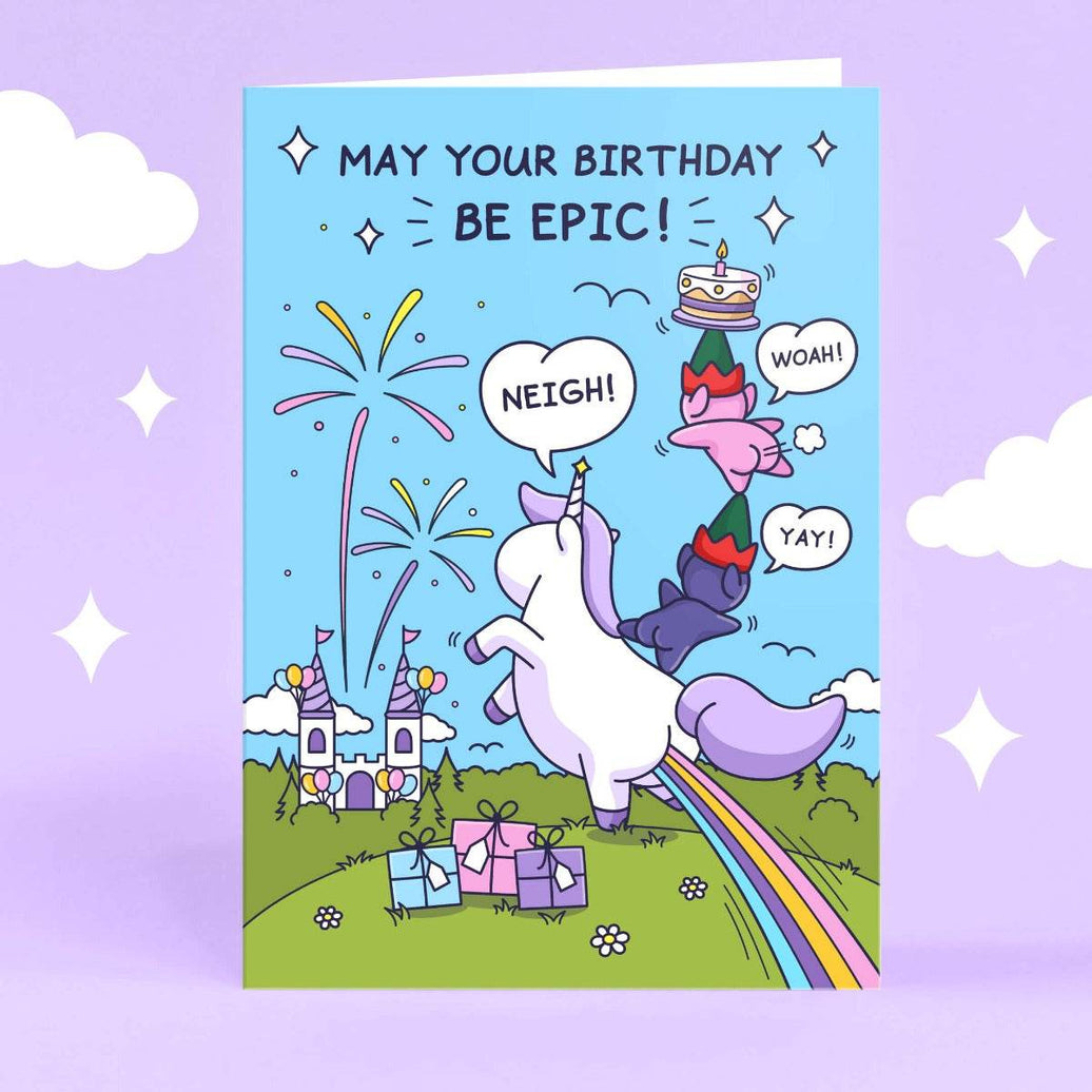 Epic Birthday Card - House of Cards