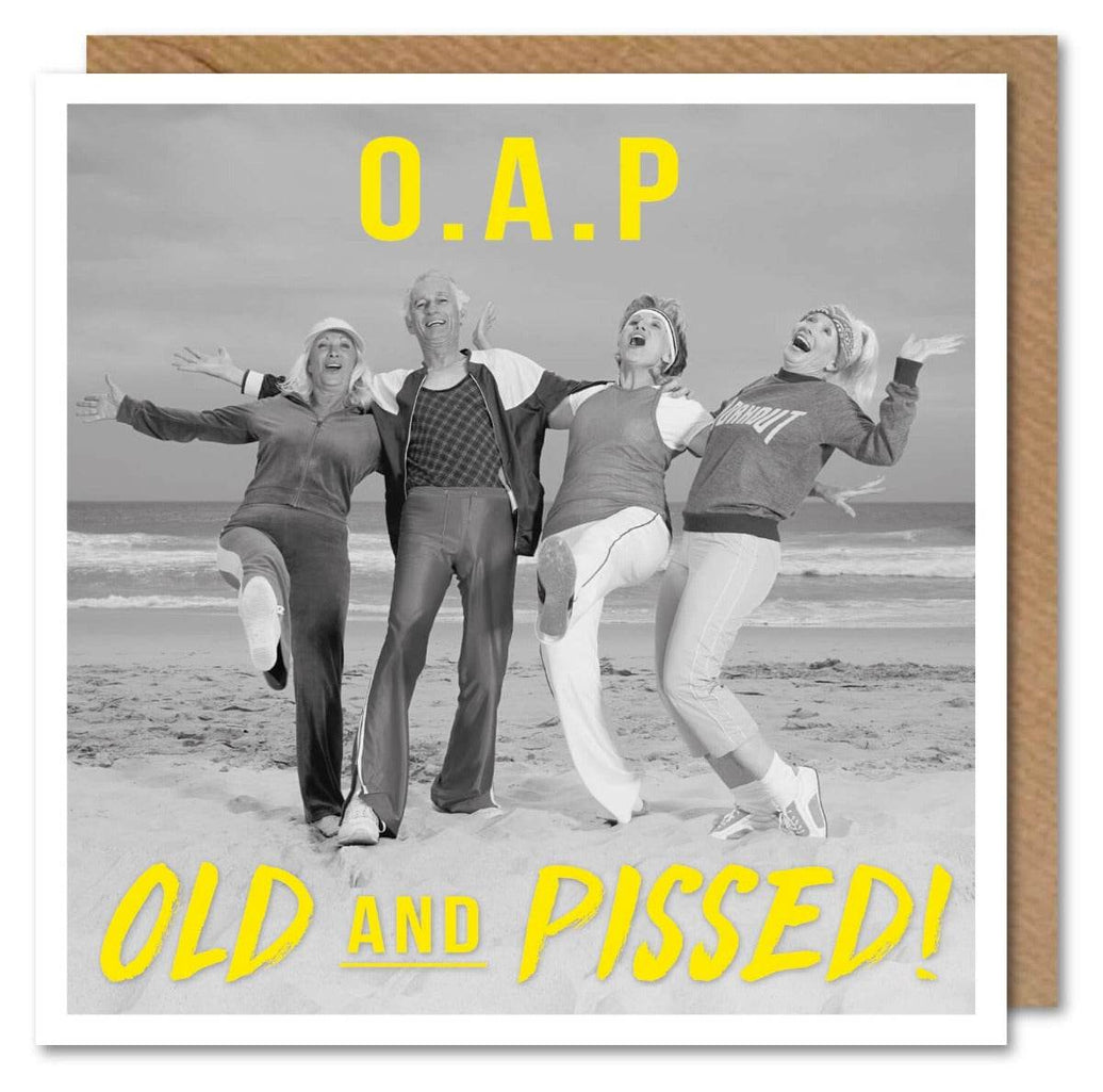 OAP Birthday Card - House of Cards