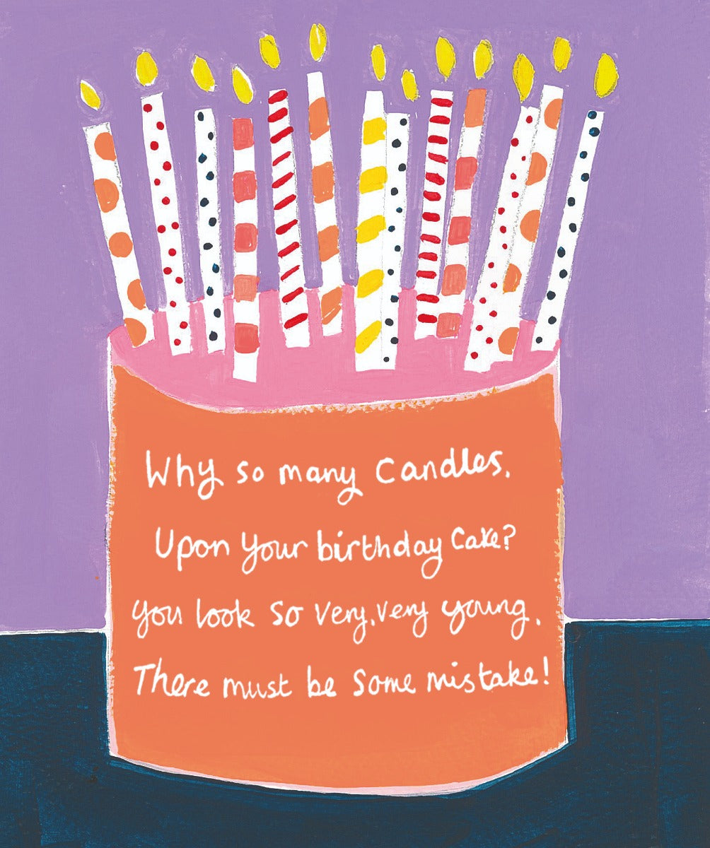 So Many Candles Birthday Card