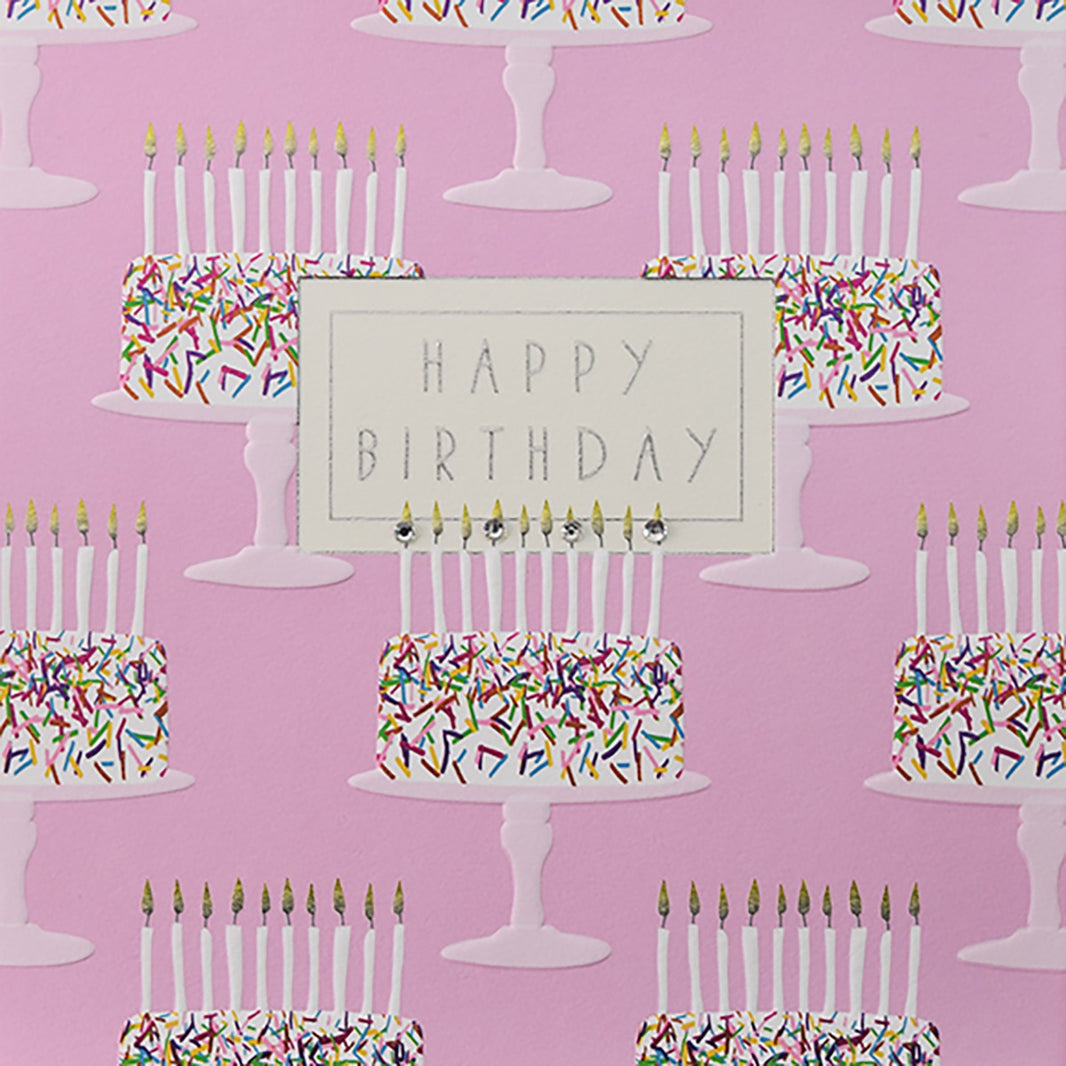 Hey Fresco Frosted Cake Birthday Card