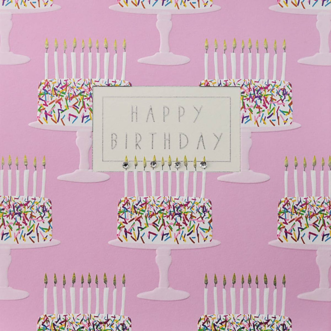 Hey Fresco Frosted Cake Birthday Card - House of Cards