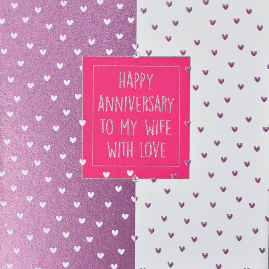 Hey Fresco Wife Anniversary Card - House of Cards