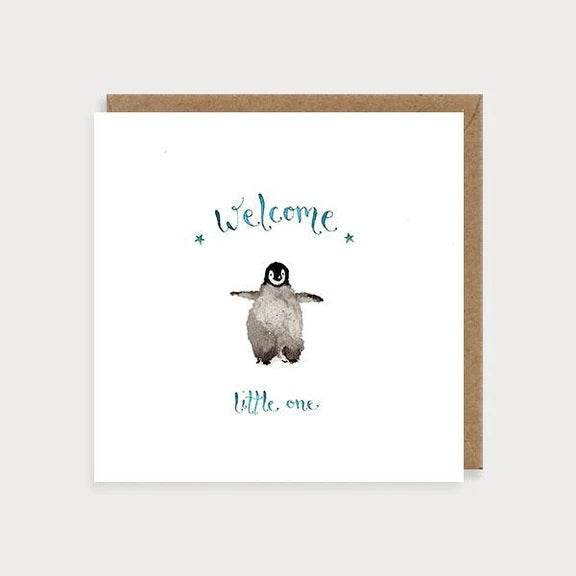 Penguin Baby Boy Card - House of Cards