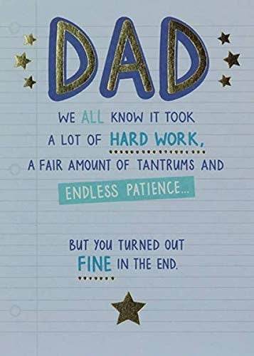 In The End Fathers Day Card - House of Cards
