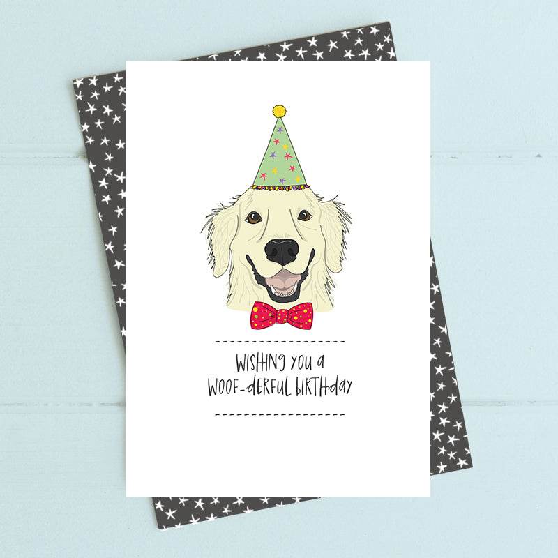 Woof-derful Birthday Card - House of Cards