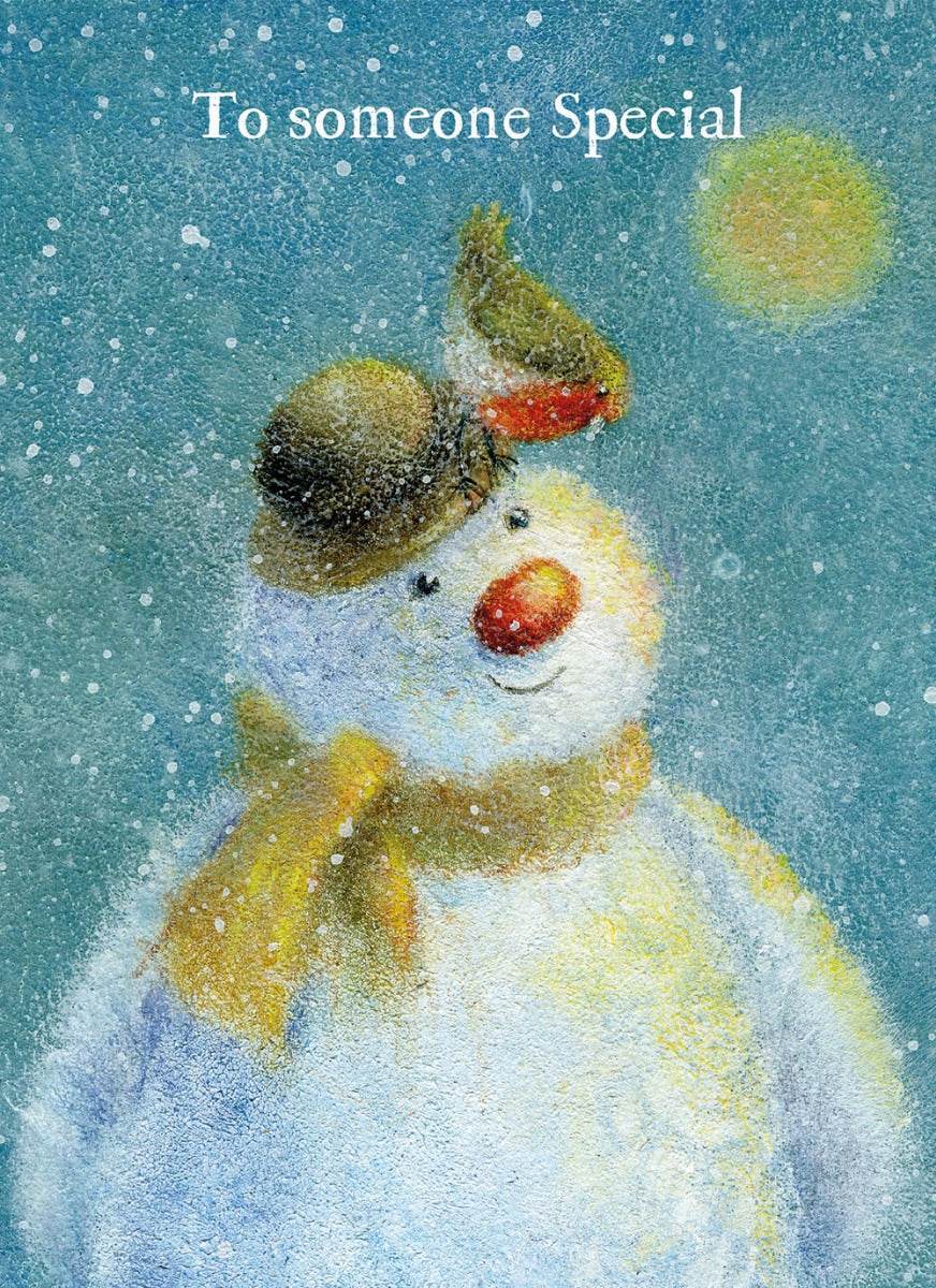 Someone Special Snowman Christmas Card - House of Cards