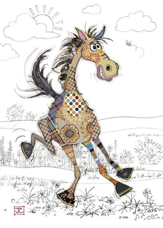 Herbie Horse Birthday Card - House of Cards