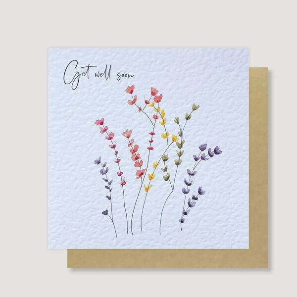 Get Well Soon Card - House of Cards