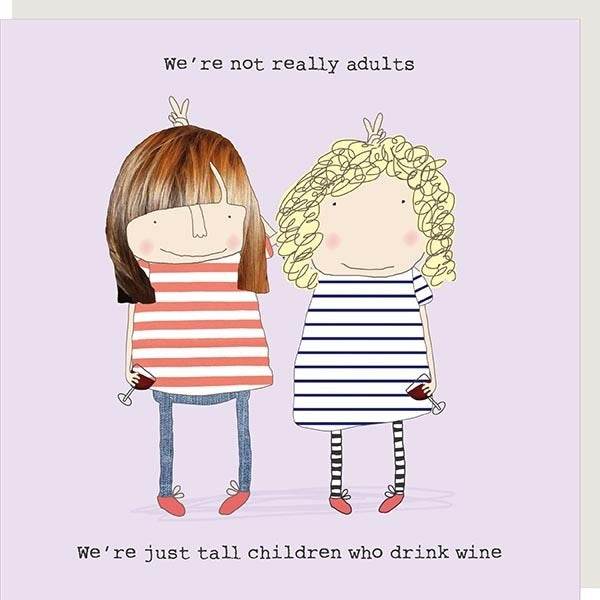 Tall Children Birthday Card - House of Cards