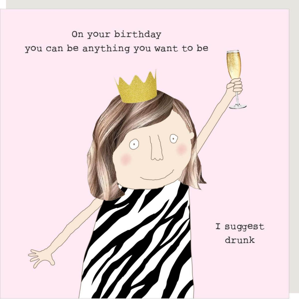 Suggest Drunk Birthday Card - House of Cards