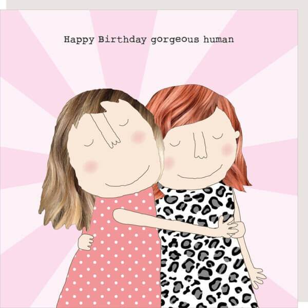 Gorgeous Human Birthday Card - House of Cards