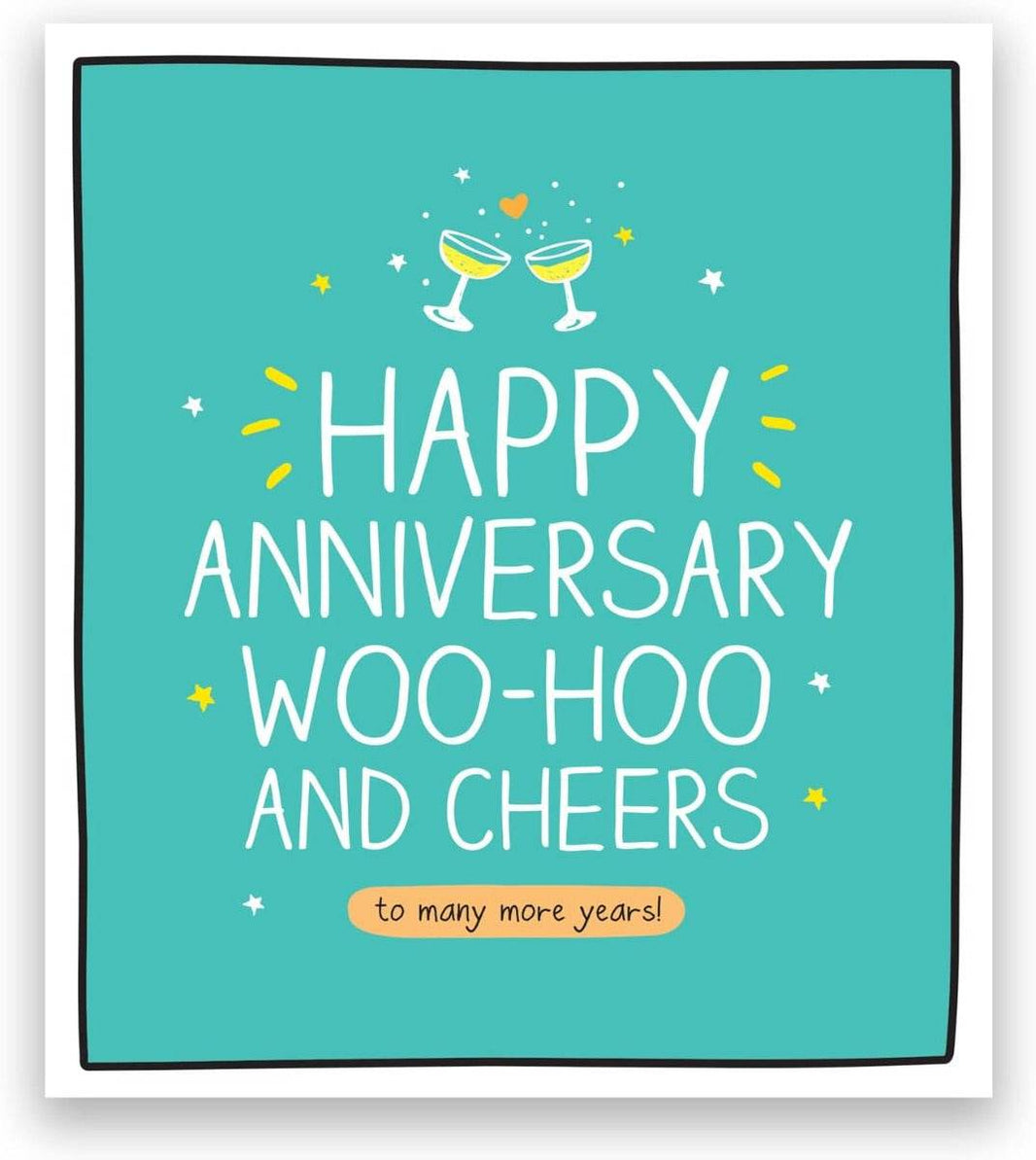 Woo-Hoo Anniversary Card - House of Cards