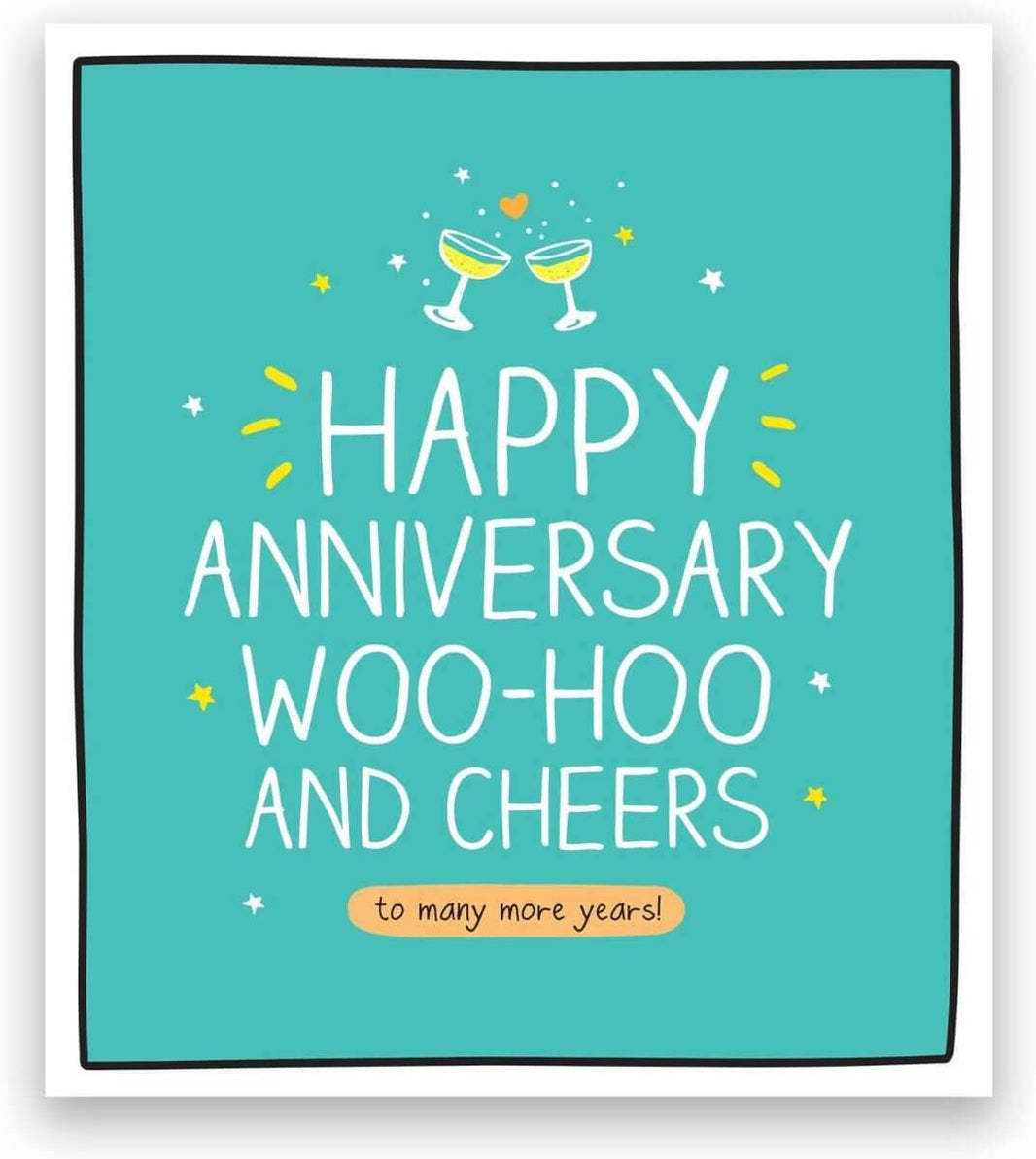 Woo-Hoo Anniversary Card - House of Cards