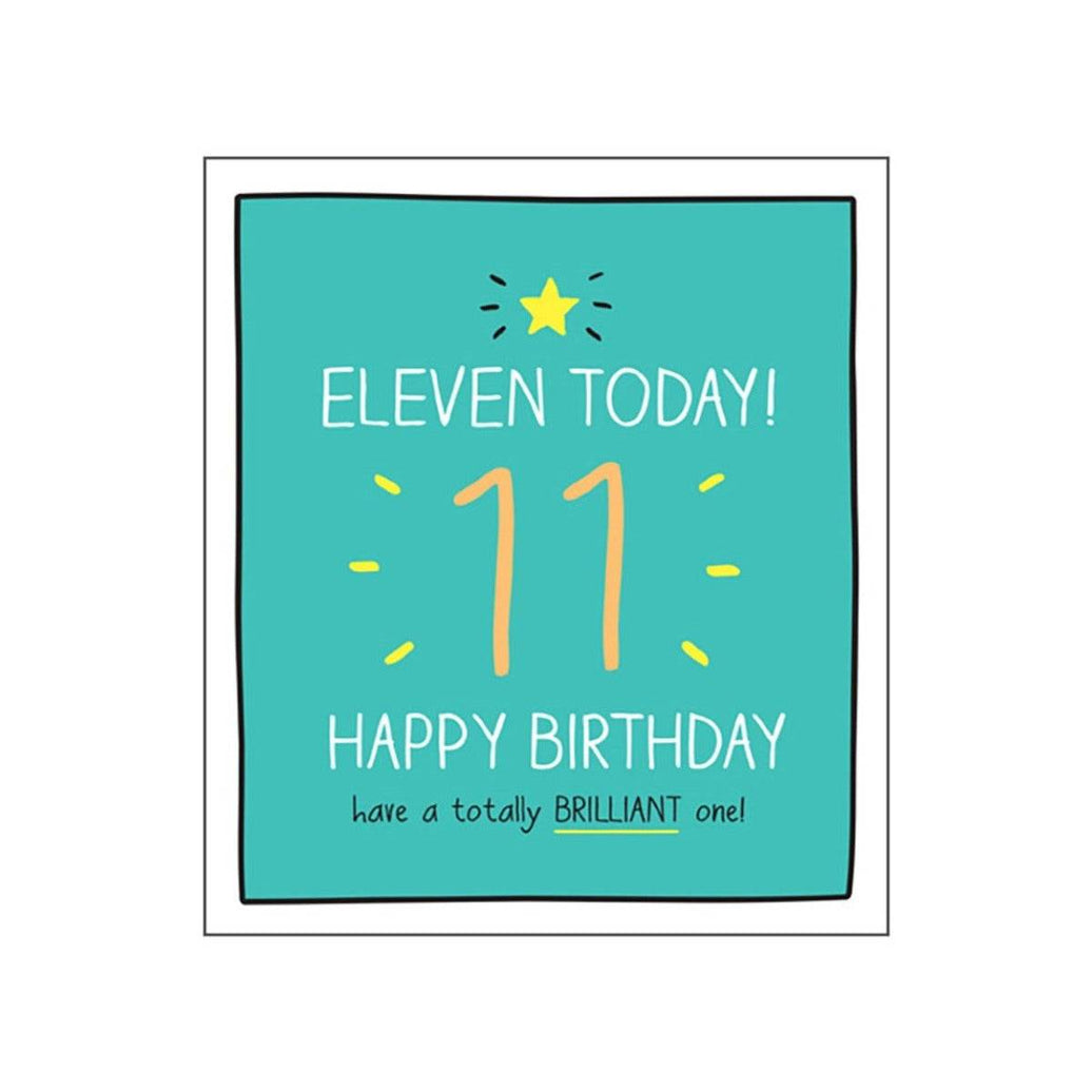 11th Birthday Card - House of Cards