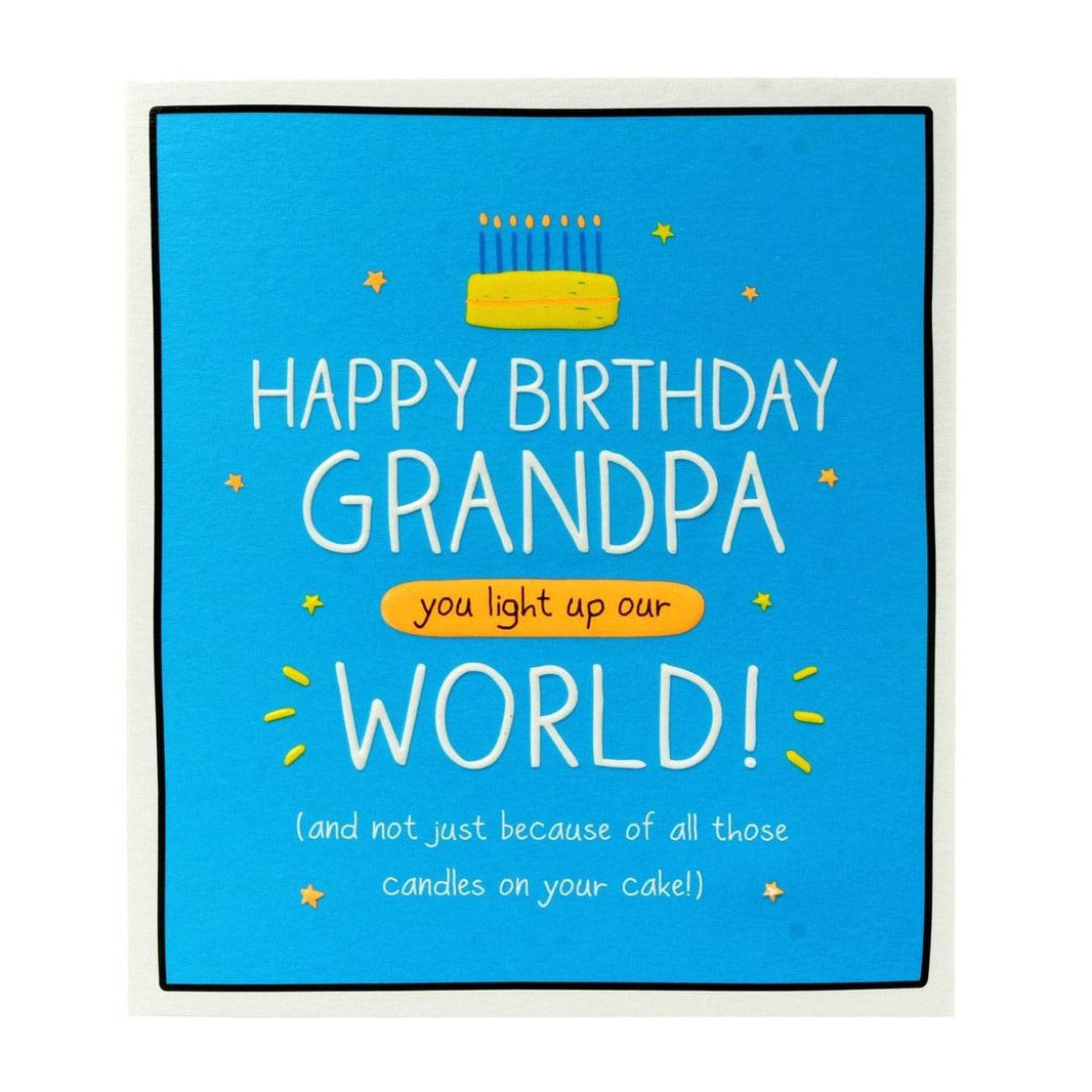 Grandpa Birthday Card - House of Cards