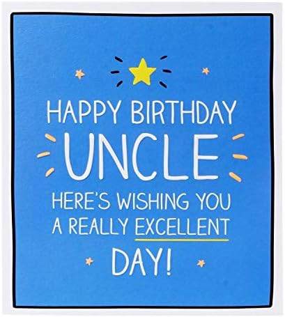Excellent Uncle Birthday Card - House of Cards