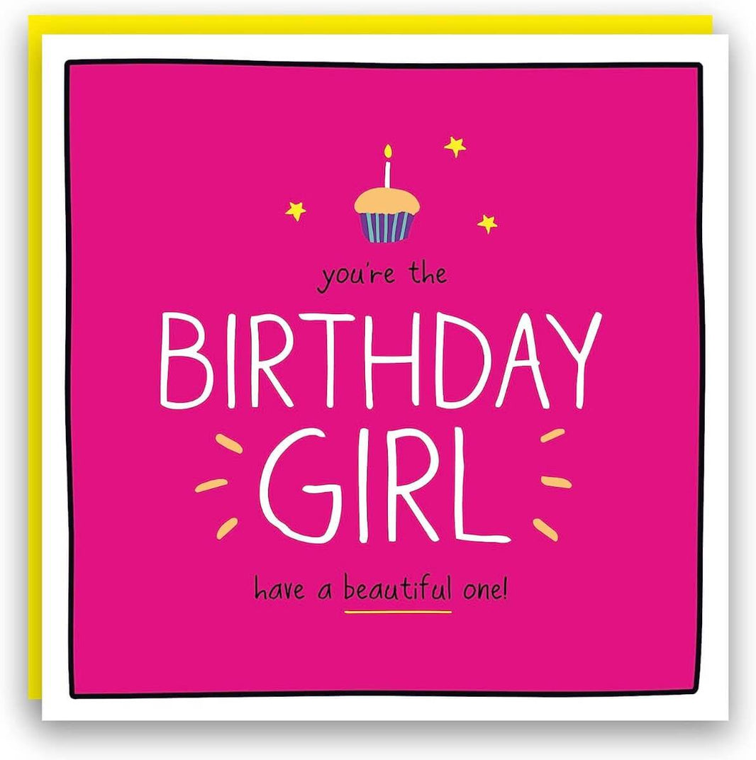 Beautiful Birthday Girl Birthday Card - House of Cards