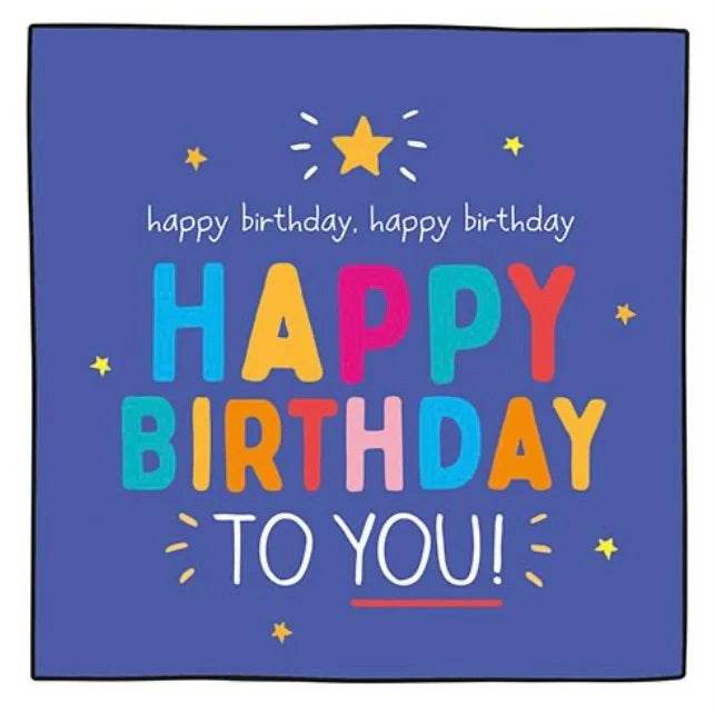 Happy Happy Birthday Card - House of Cards