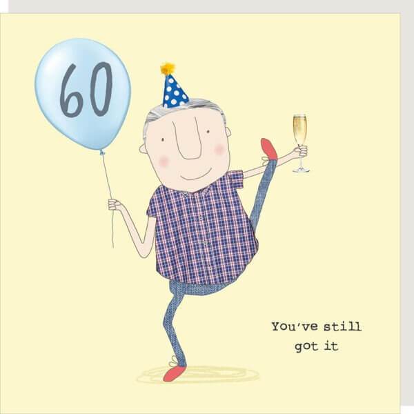 60th Still Got It Birthday Card - House of Cards