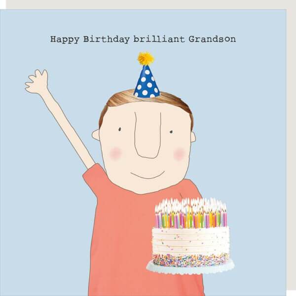 Grandson Birthday Card - House of Cards