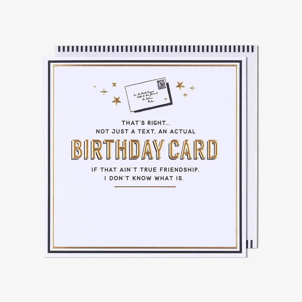 Actual Birthday Card - House of Cards