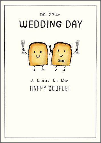 Toast Wedding Card - House of Cards