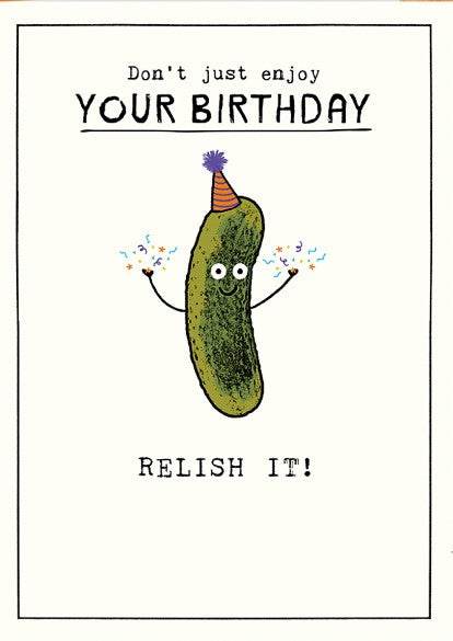 Relish Your Birthday Card - House of Cards