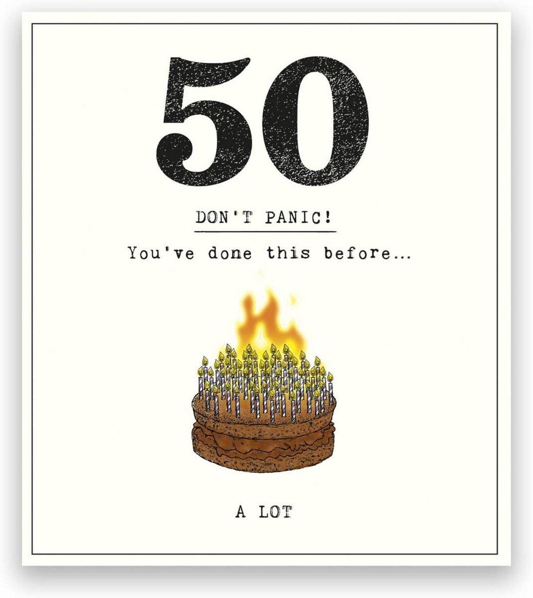 Etched 50th Birthday Card - House of Cards
