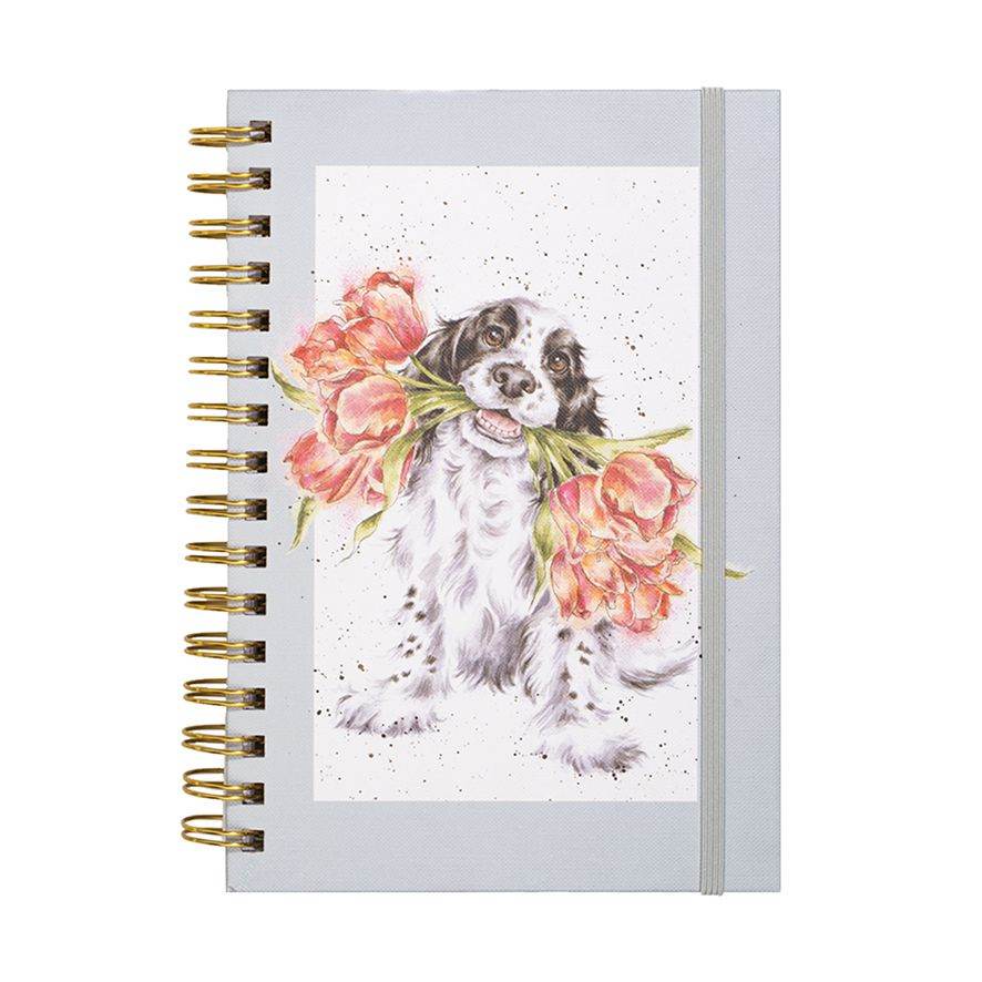 Spaniel Dog A5 Notebook - House of Cards