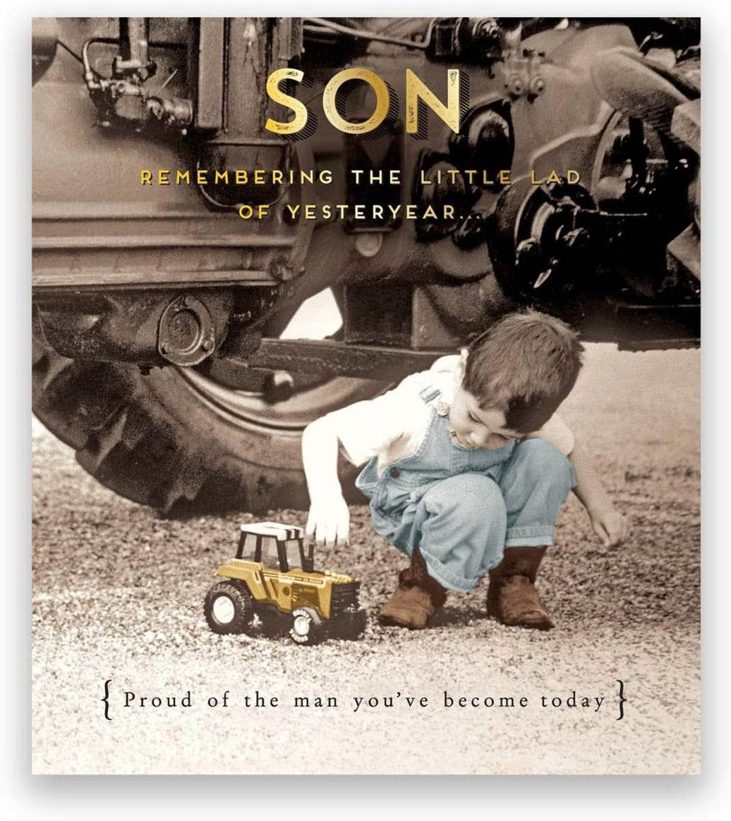 Son Man You've Become Birthday Card - House of Cards