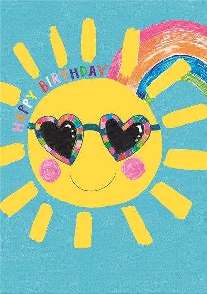 Sun Birthday Card - House of Cards