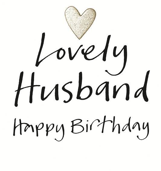 Lovely Husband Birthday Card - House of Cards