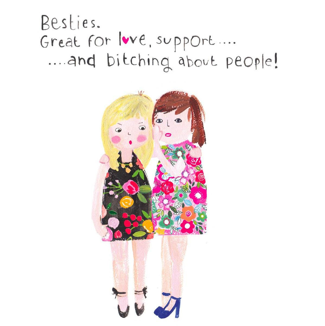 Besties Birthday Card - House of Cards