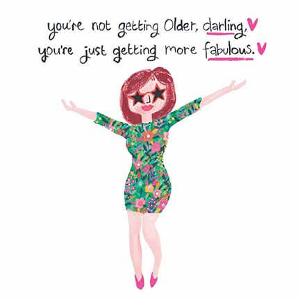 Darling Birthday Card - House of Cards