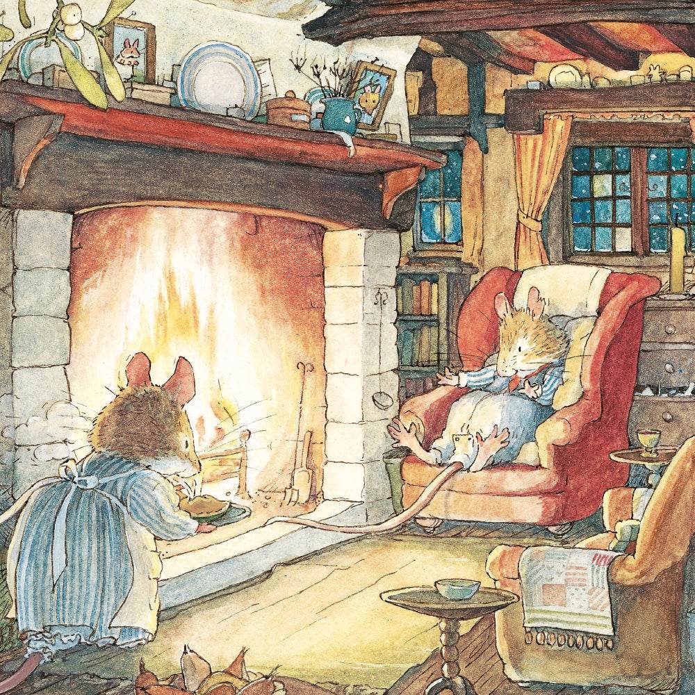 Brambly Hedge Fire Christmas Cards - House of Cards