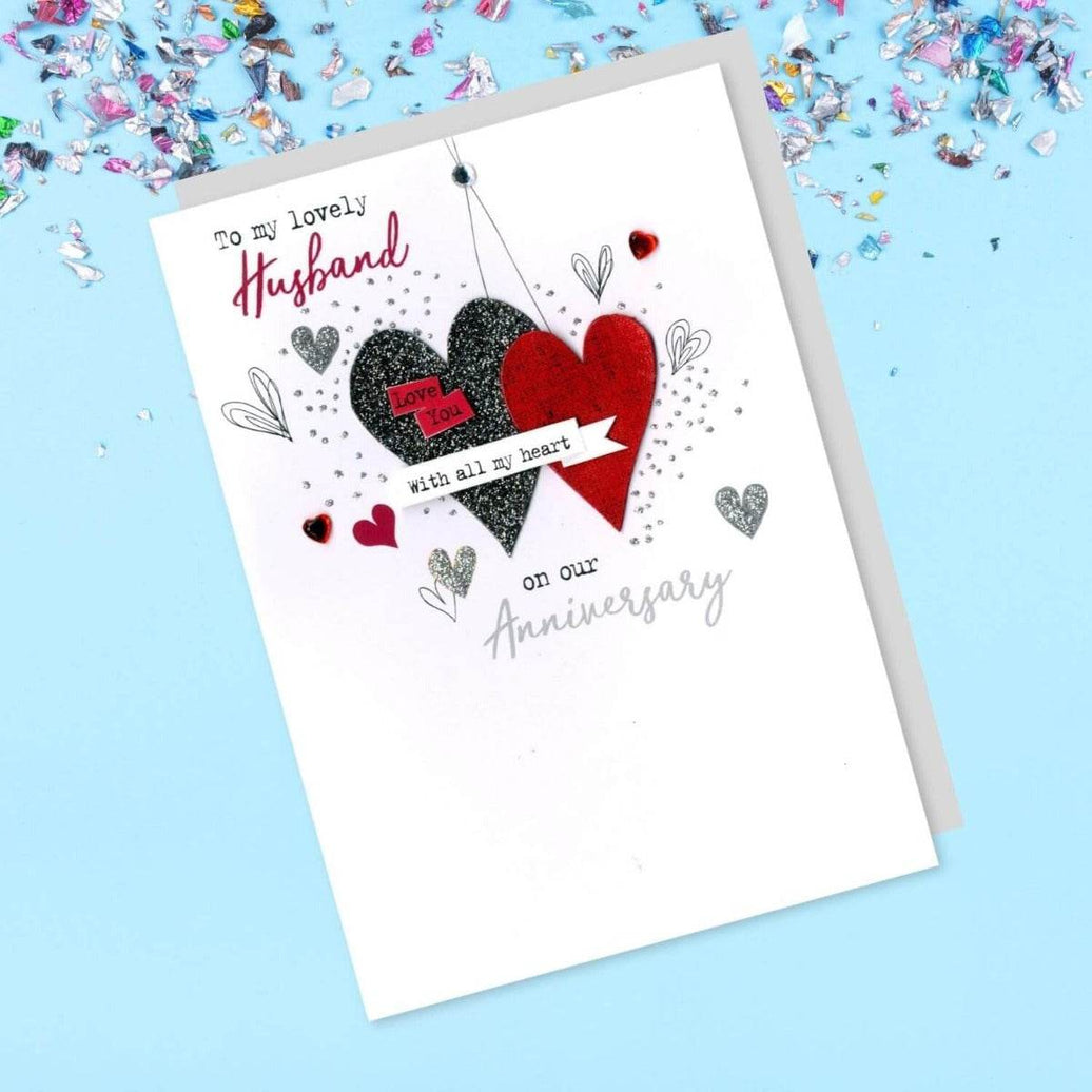 Husband Anniversary Card - House of Cards