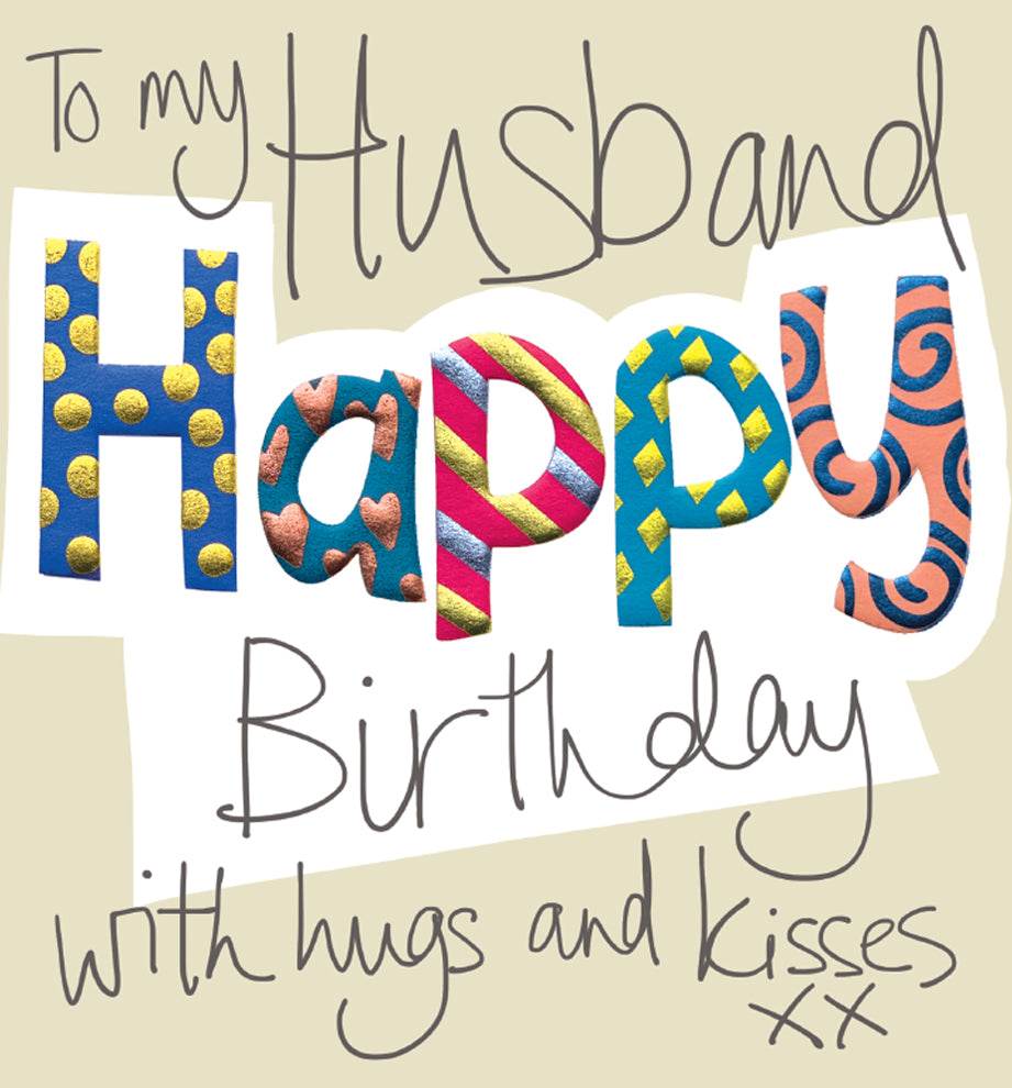 Topsy Turvy Husband Birthday Card - House of Cards