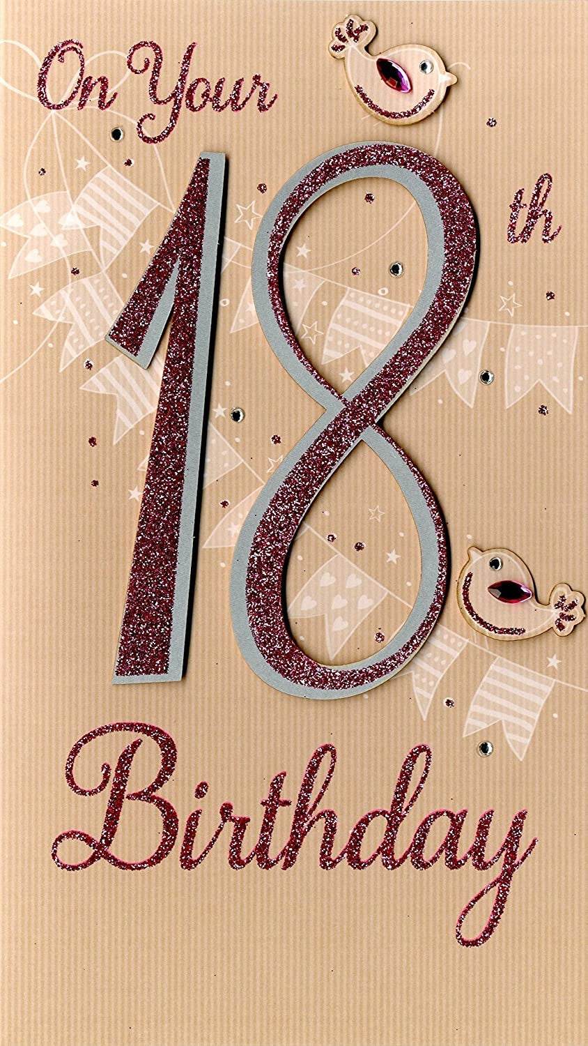 On Your 18th Birthday Card - House of Cards