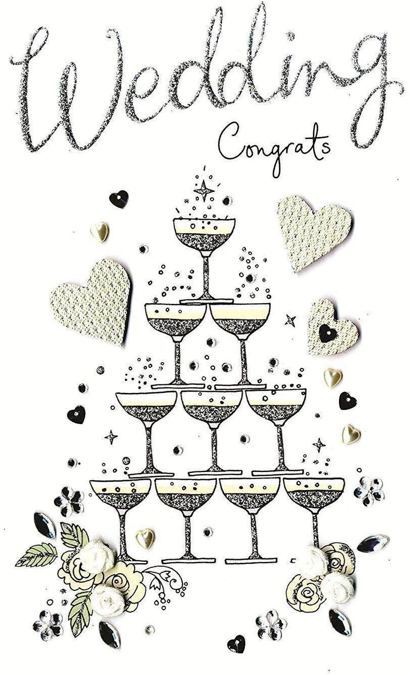 Congratulations Wedding Greeting Card - House of Cards