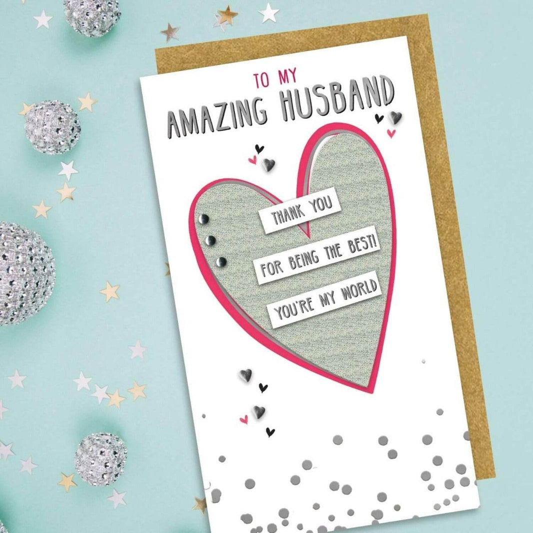 Husband Birthday Card - House of Cards