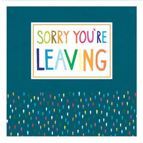 Jamboree Sorry You're Leaving Card