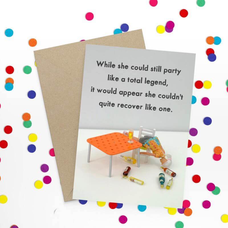 Recover Birthday Card - House of Cards