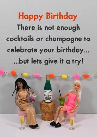 Give It A Try Birthday Card - House of Cards